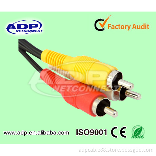 Best Price 3 RCA Male to 3 RCA Male Cable